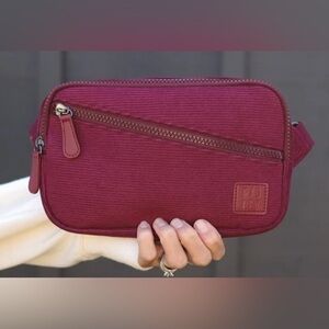 Rad Rev Corduroy Sling in Burgundy